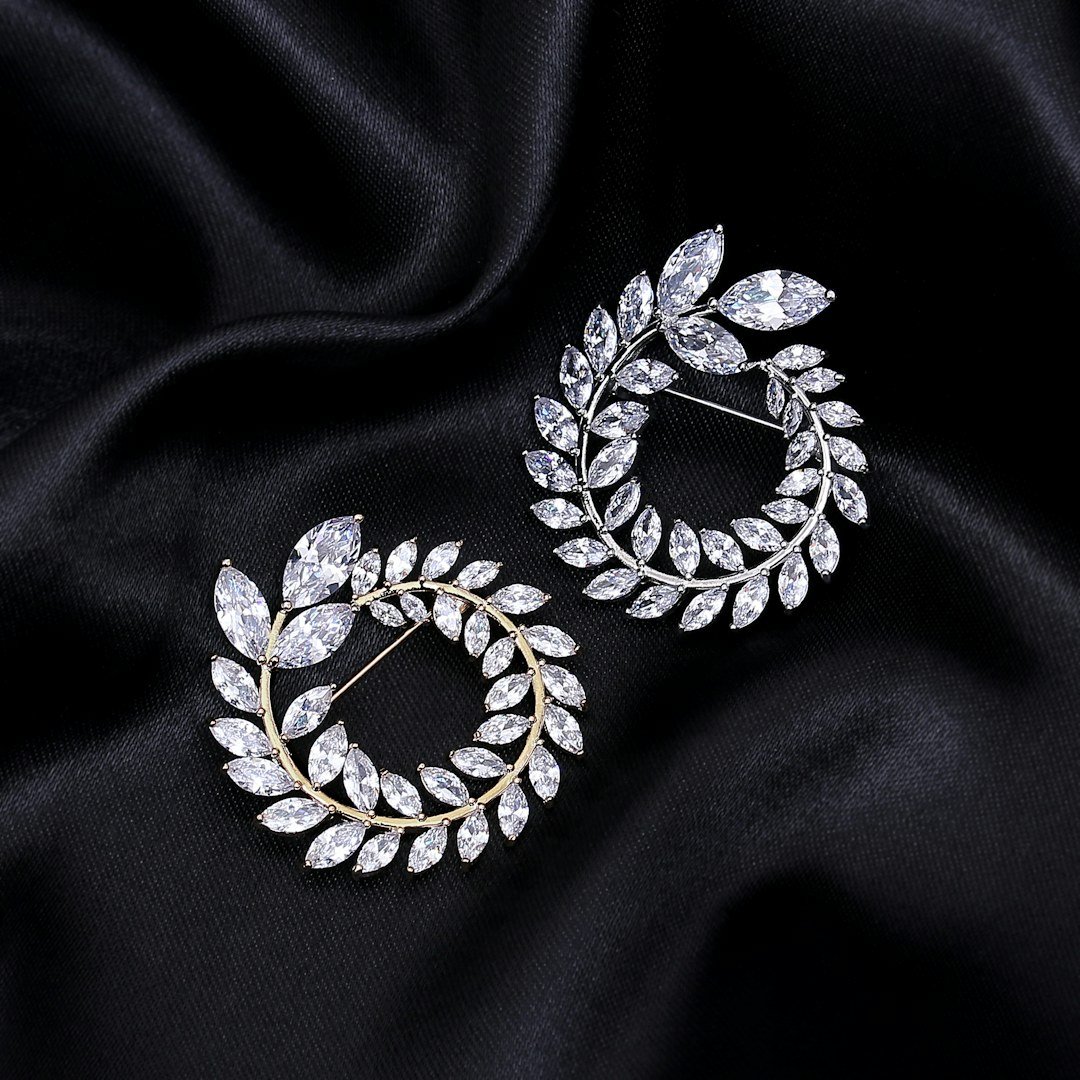 Diamond earrings