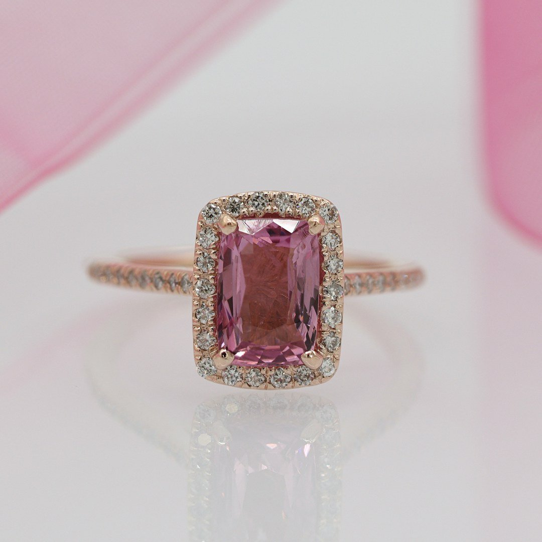 Rose gold ring